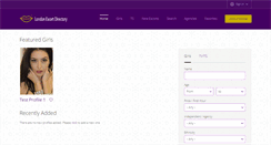 Desktop Screenshot of londonescortdirectory.com
